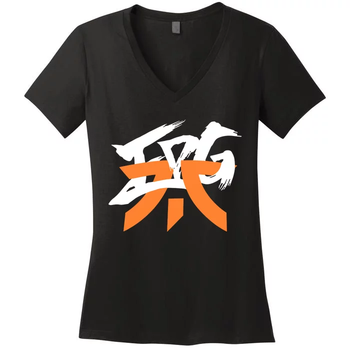 Edg X Fnc Women's V-Neck T-Shirt