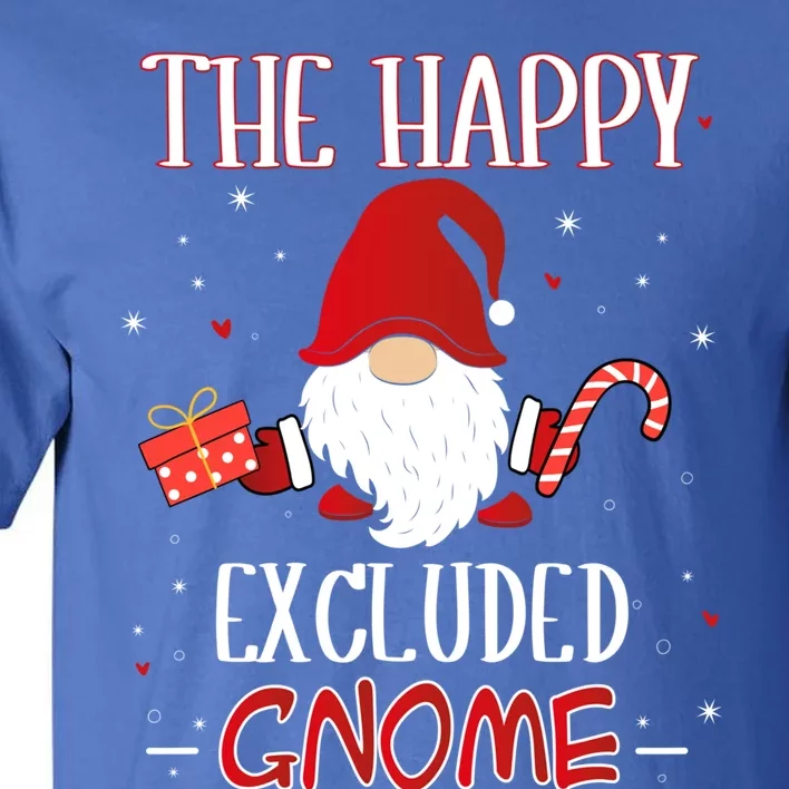 Excluded Xmas Gnome Christmas Group Costume Gift Tall T-Shirt