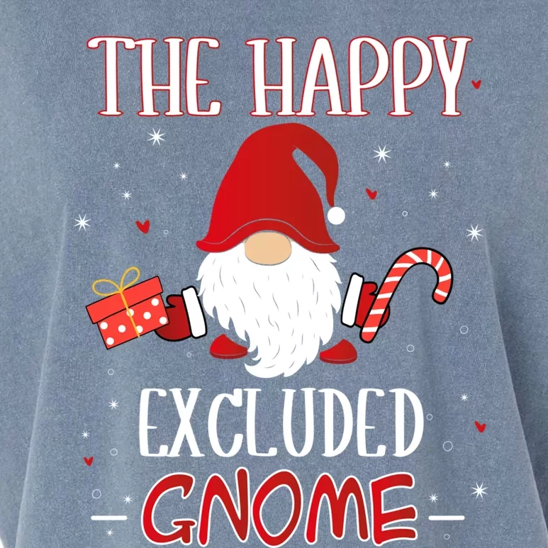 Excluded Xmas Gnome Christmas Group Costume Gift Garment-Dyed Women's Muscle Tee