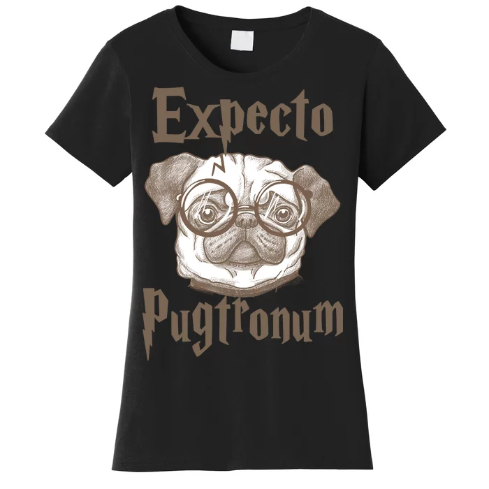 Expecto Pugtronum Funny Pug Women's T-Shirt