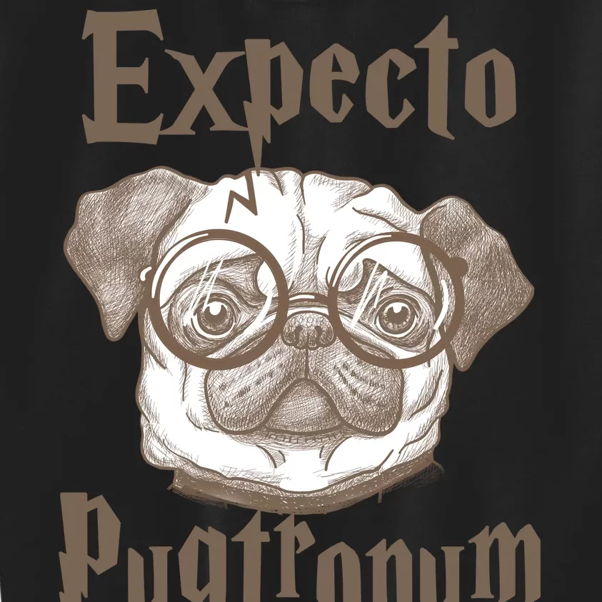 Expecto Pugtronum Funny Pug Kids Sweatshirt