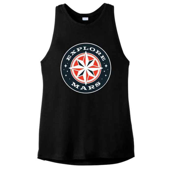 Explore Mars Ladies Tri-Blend Wicking Tank