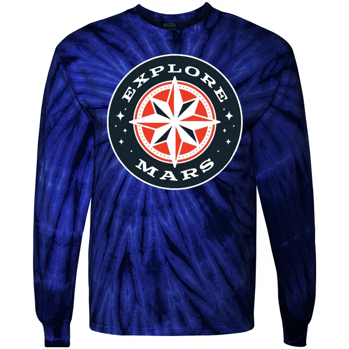 Explore Mars Tie-Dye Long Sleeve Shirt