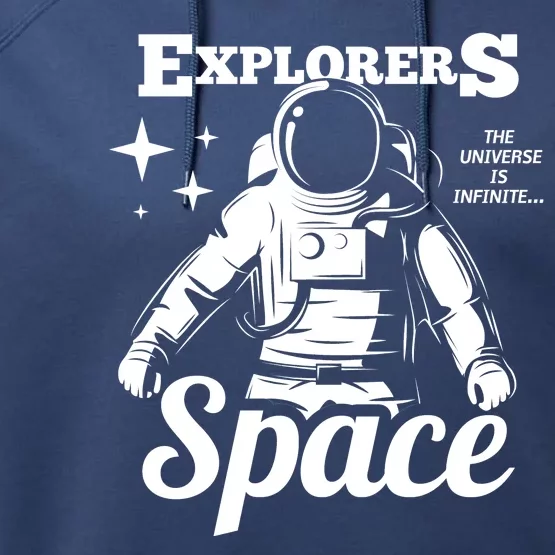 Explorers In Space Performance Fleece Hoodie