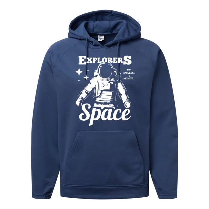 Explorers In Space Performance Fleece Hoodie