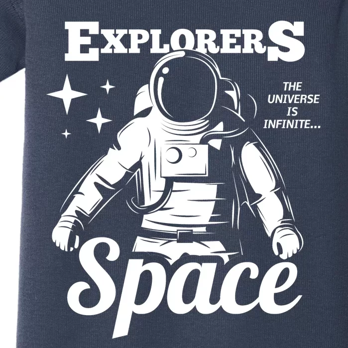 Explorers In Space Baby Bodysuit