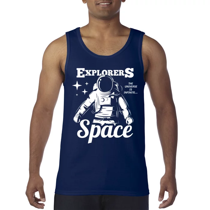 Explorers In Space Tank Top