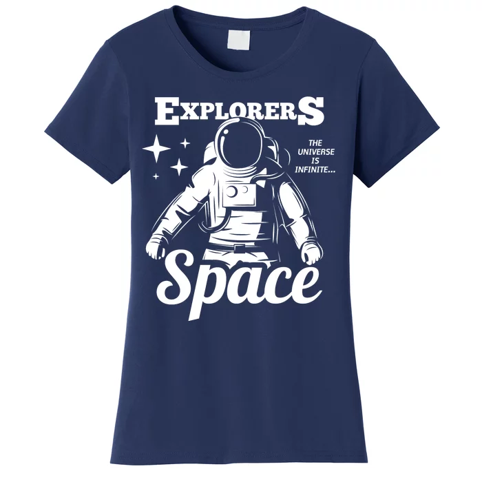 Explorers In Space Women's T-Shirt