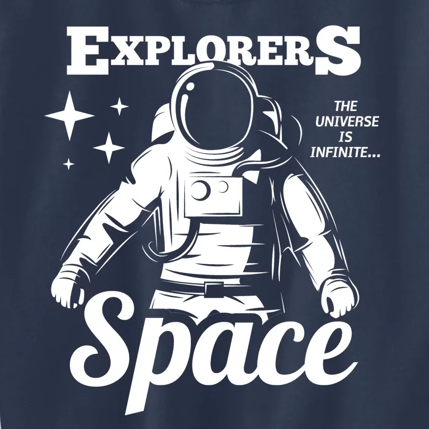 Explorers In Space Kids Sweatshirt