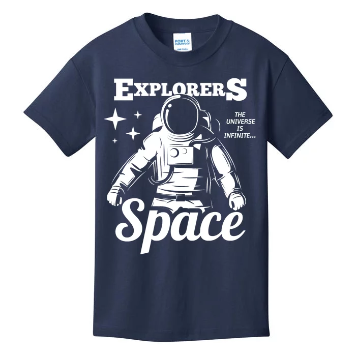 Explorers In Space Kids T-Shirt