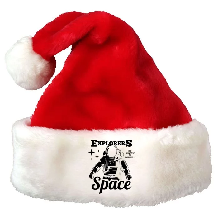 Explorers In Space Premium Christmas Santa Hat