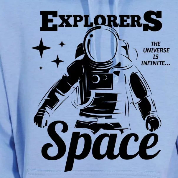 Explorers In Space Unisex Surf Hoodie