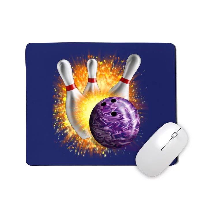 Explosive Spare Hit Bowling Mousepad