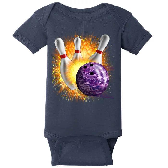 Explosive Spare Hit Bowling Baby Bodysuit