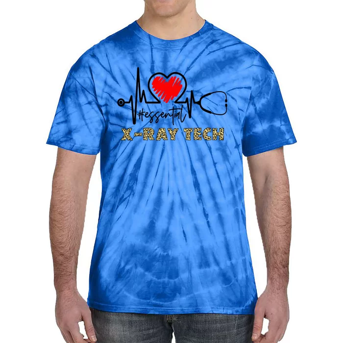 Essential Xray Tech Heartbeat Xray Tech Nurse Gift Great Gift Tie-Dye T-Shirt