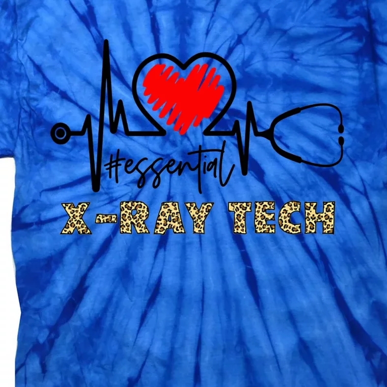 Essential Xray Tech Heartbeat Xray Tech Nurse Gift Great Gift Tie-Dye T-Shirt