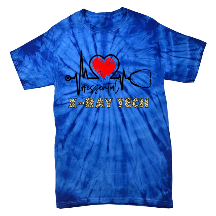 Essential Xray Tech Heartbeat Xray Tech Nurse Gift Great Gift Tie-Dye T-Shirt