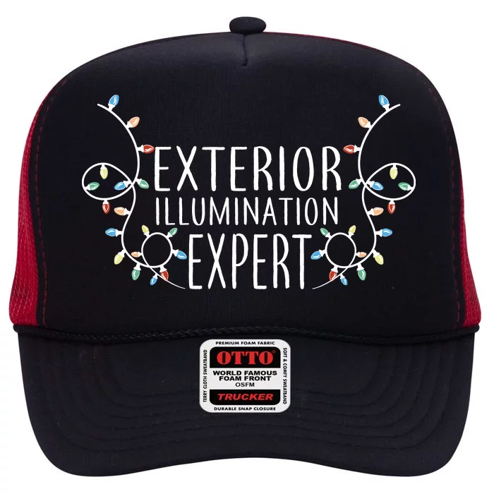 Exterior Illumination Expert High Crown Mesh Trucker Hat