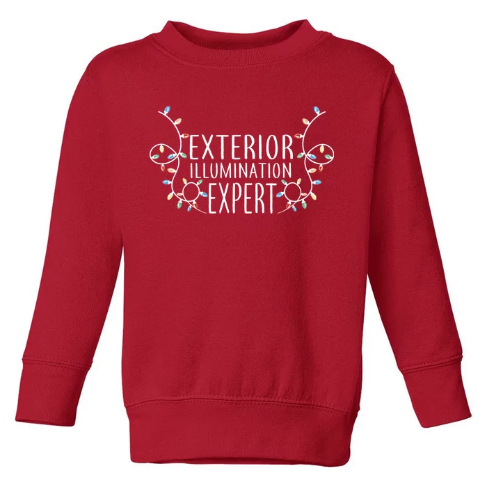 Exterior Illumination Expert Toddler Sweatshirt