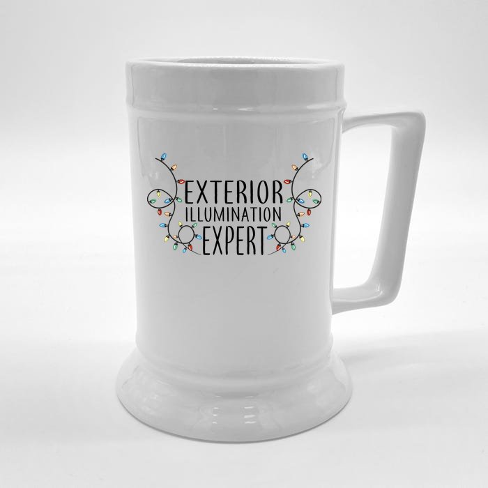 Exterior Illumination Expert Front & Back Beer Stein