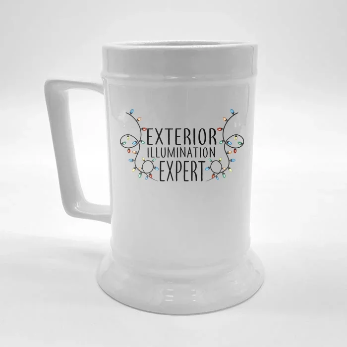 Exterior Illumination Expert Front & Back Beer Stein