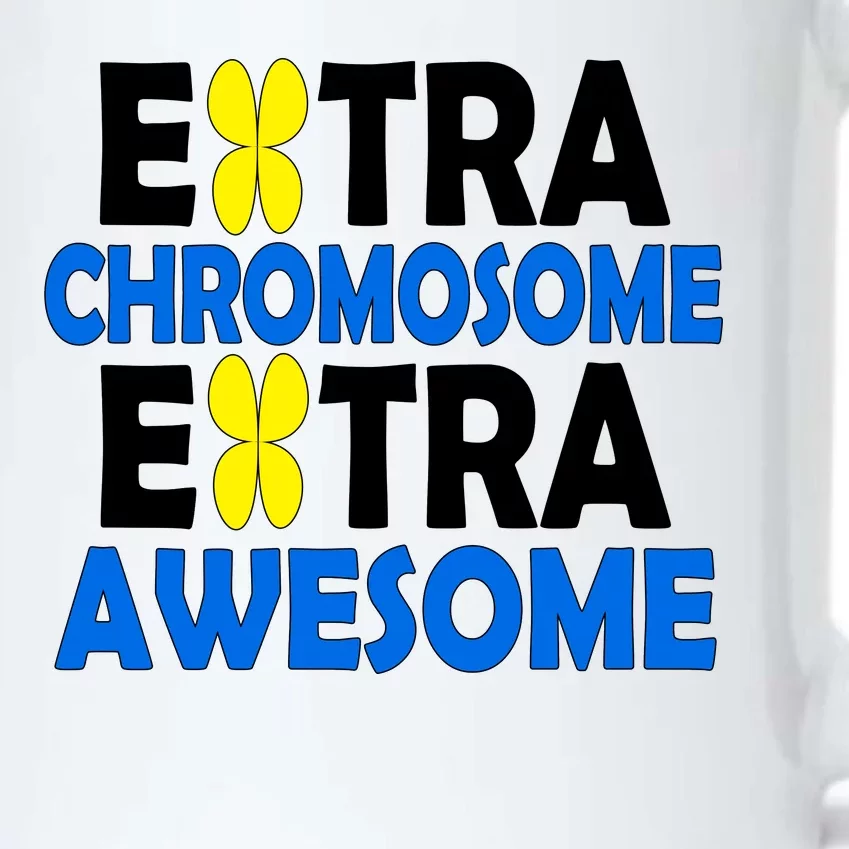 Extra Chromosome Extra Awesome Black Color Changing Mug