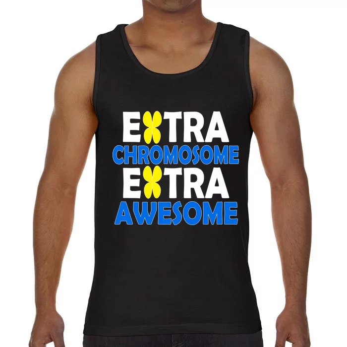 Extra Chromosome Extra Awesome Comfort Colors® Tank Top