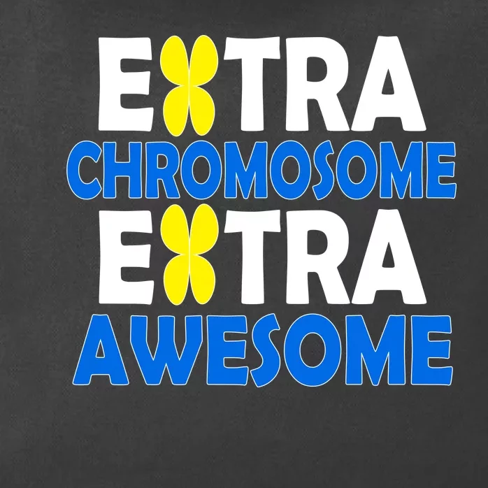 Extra Chromosome Extra Awesome Zip Tote Bag