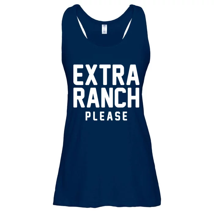 Extra Ranch Please Ladies Essential Flowy Tank