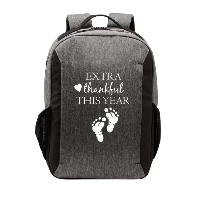 Extra Thankful This Year Pregnancy Vector Backpack