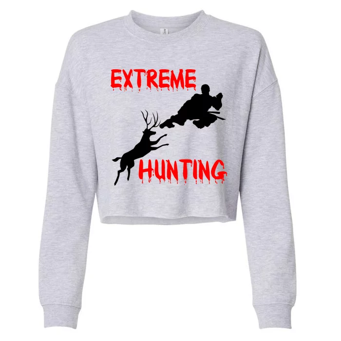 Extreme Hunting Cropped Pullover Crew