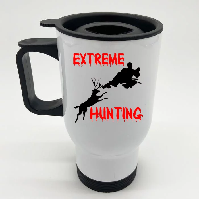 Extreme Hunting Front & Back Stainless Steel Travel Mug