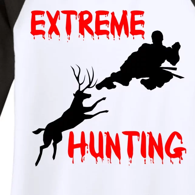 Extreme Hunting Women's Tri-Blend 3/4-Sleeve Raglan Shirt