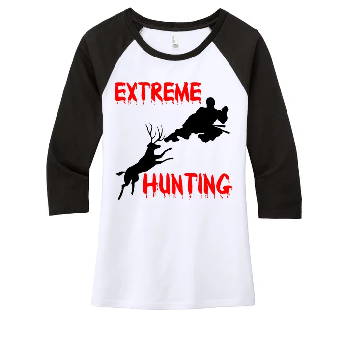 Extreme Hunting Women's Tri-Blend 3/4-Sleeve Raglan Shirt