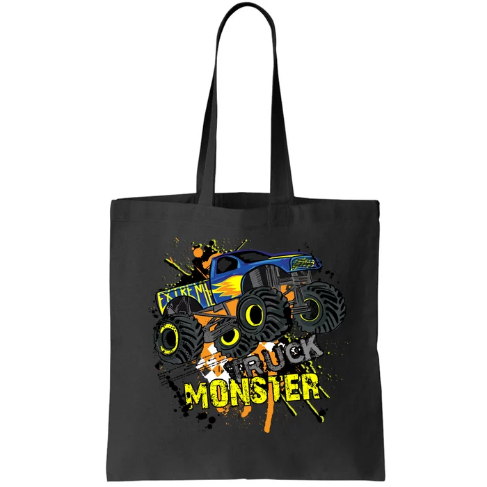 Extreme Monster Truck Tote Bag