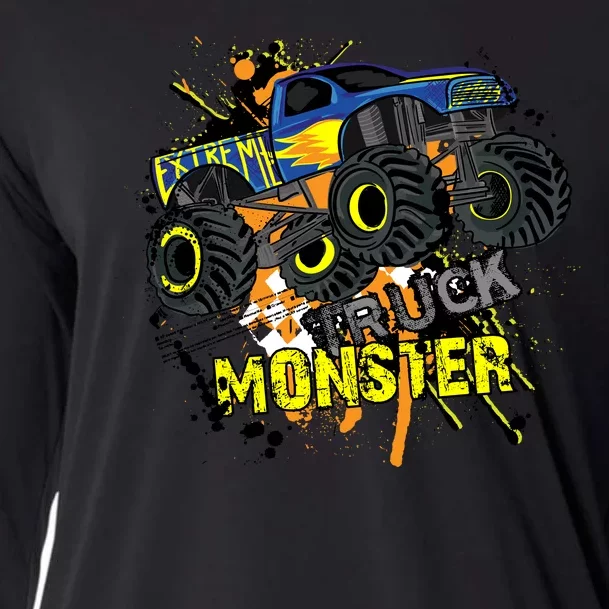 Extreme Monster Truck Cooling Performance Long Sleeve Crew