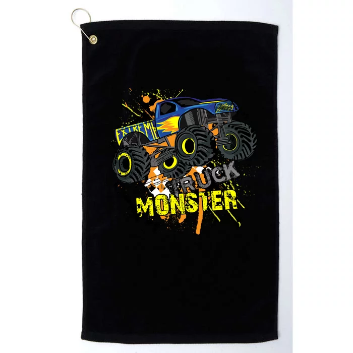 Extreme Monster Truck Platinum Collection Golf Towel