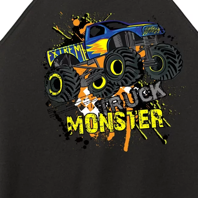 Extreme Monster Truck Women’s Perfect Tri Rocker Tank