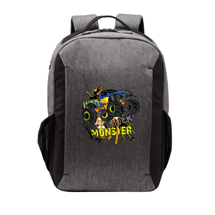 Extreme Monster Truck Vector Backpack