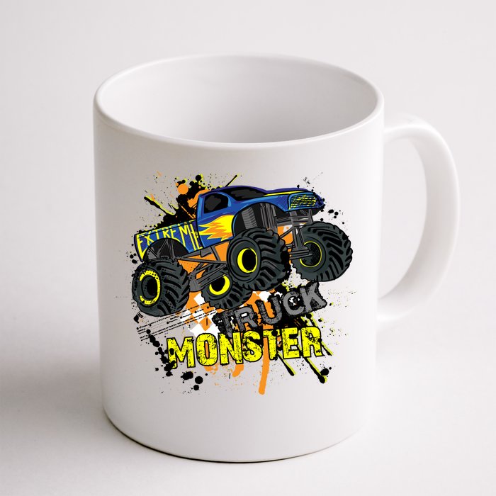 Extreme Monster Truck Front & Back Coffee Mug