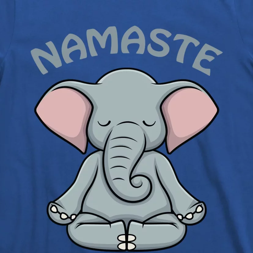 Elephant Yoga Funny Gift Funny Elephant Namaste Hatha Yoga Gift T-Shirt