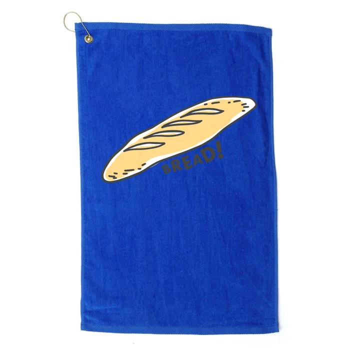 Eating Your Feed Bread! Funny Gift Platinum Collection Golf Towel