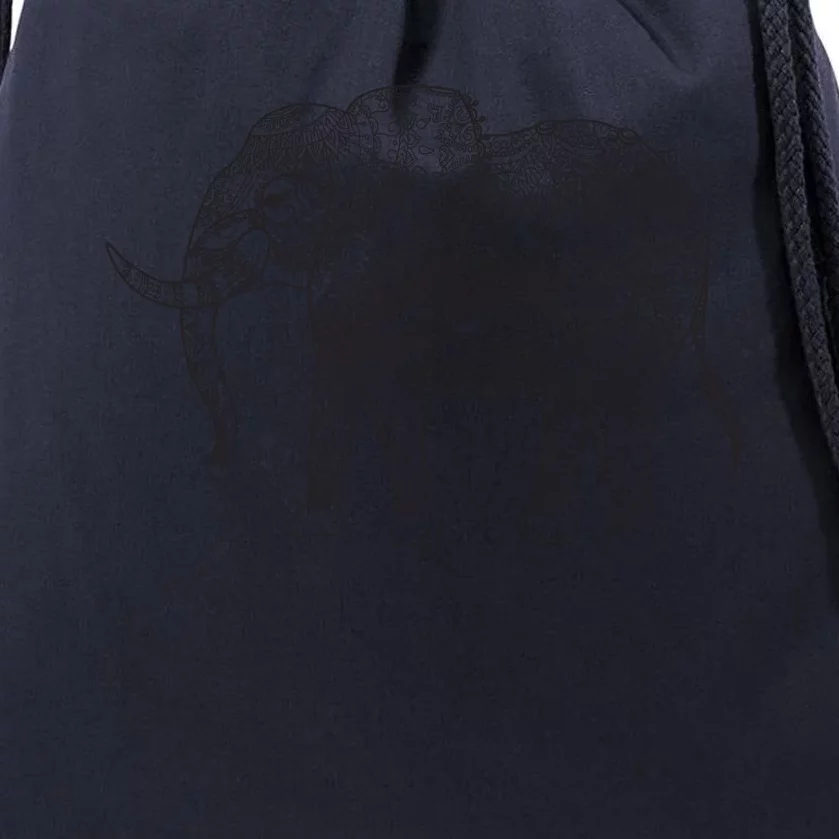 Elephant Yoga Gift Drawstring Bag