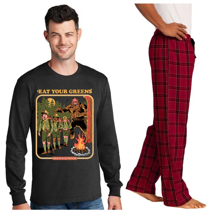 Eat Your Greens Long Sleeve Pajama Set