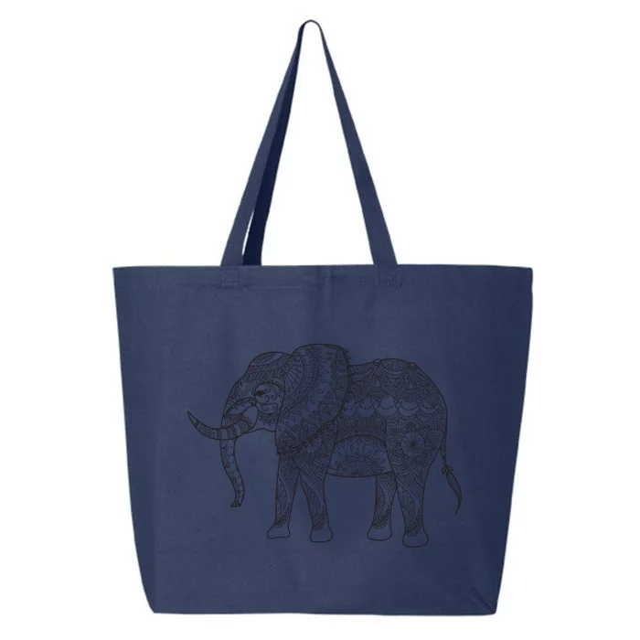 Elephant Yoga Gift 25L Jumbo Tote