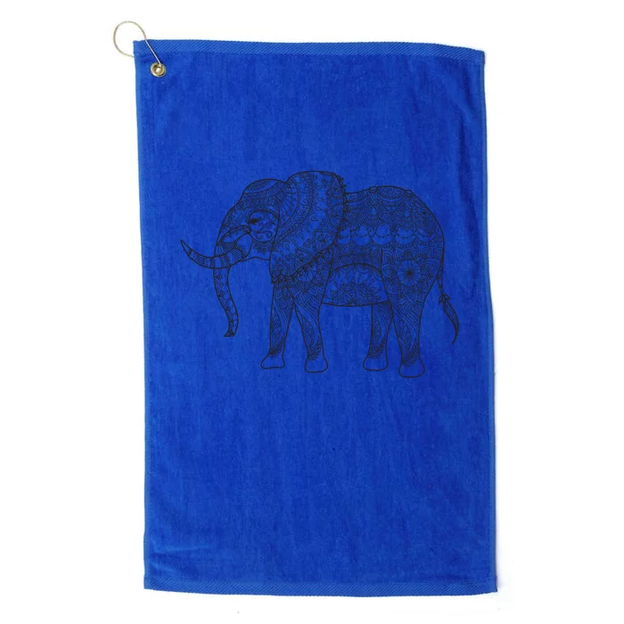 Elephant Yoga Gift Platinum Collection Golf Towel