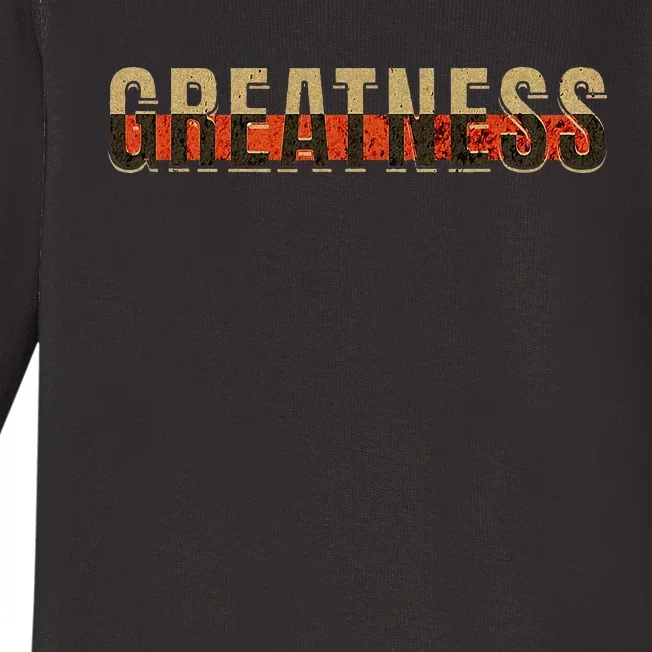 Empower Your Greatness Baby Long Sleeve Bodysuit