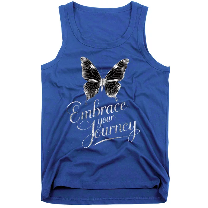 Embrace Your Journey Tal Health Awareness Month Gift Tank Top