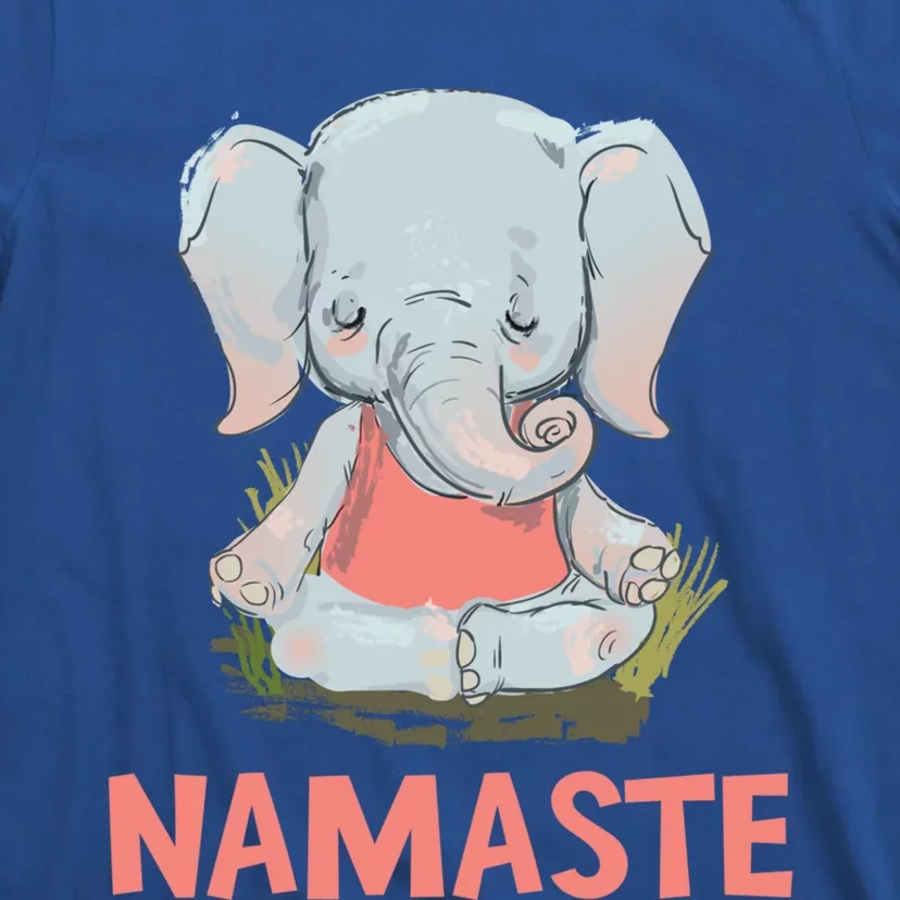 Elephant Yoga Meditation Namaste Gift T-Shirt