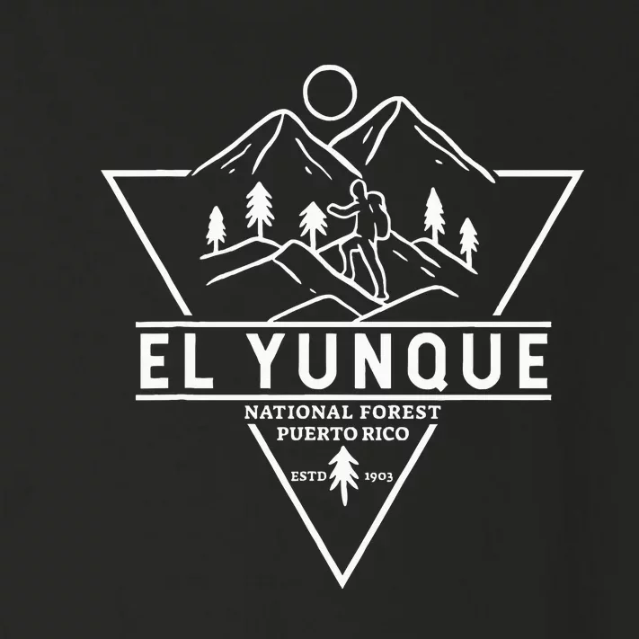 El Yunque National Forest Puerto Rico Badge Toddler Long Sleeve Shirt